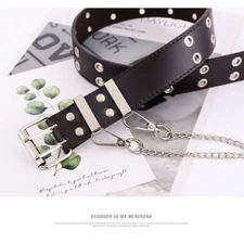 2020 Fashion Alloy women belt Belt Chain luxury for women belt Genuine Leather N