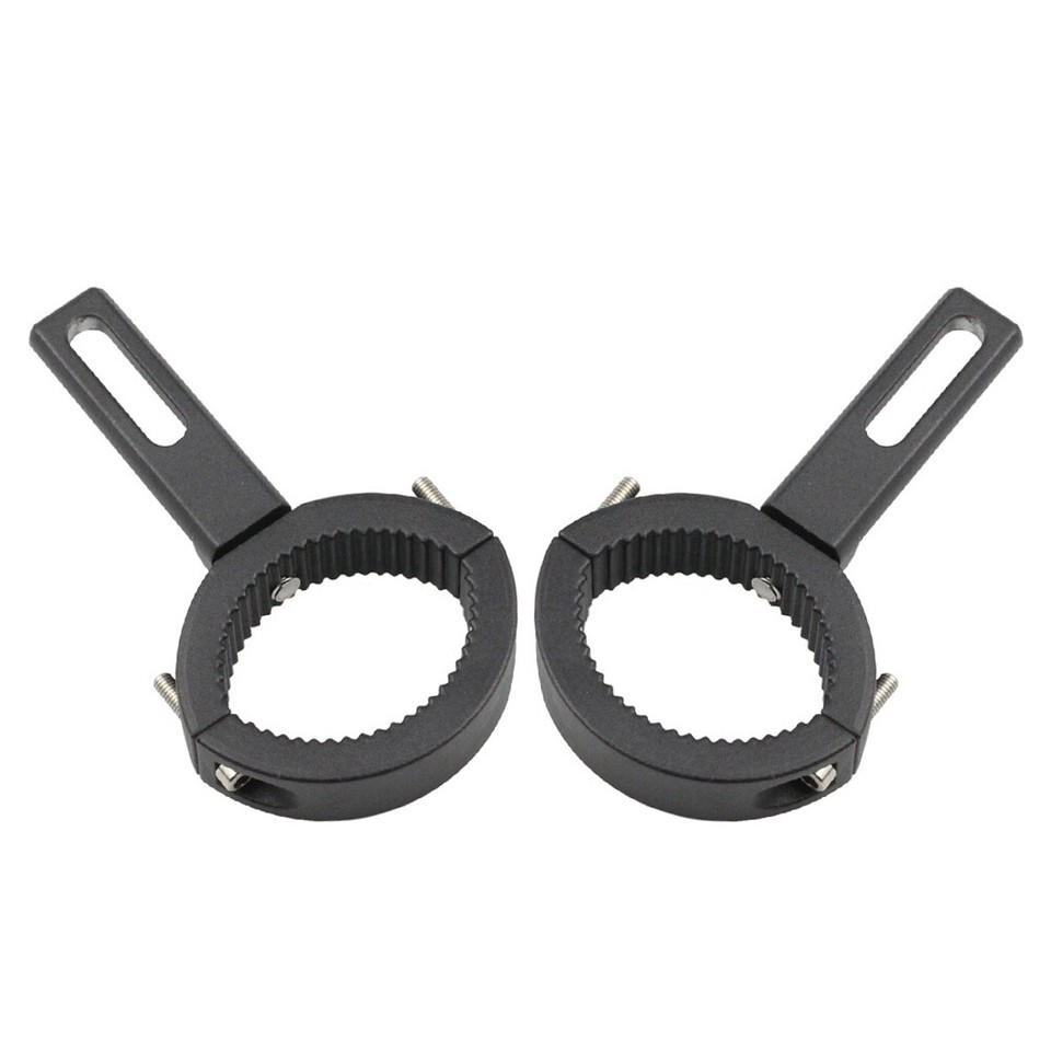 Motorcycle 45mm Fork Tube Mount Bracket Headlight Fog Spotlight Holder