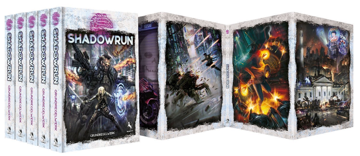 Thumbnail - Shadowrun Grundregelwerk, 6. Edition, Spielgruppenbundle | Tobias