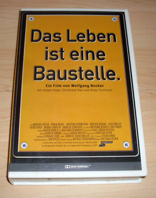 VHS Film - Das Leben ist eine Baustelle - Jürgen Vogel - Komödie - Videokassette
