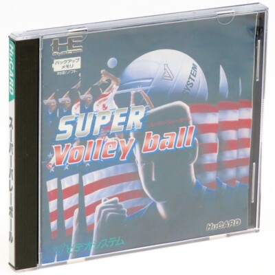 SUPER VOLLEYBALL NEC PC-Engine PCE HU-CARD Japan Import DUO TG-16 NTSC-J Used