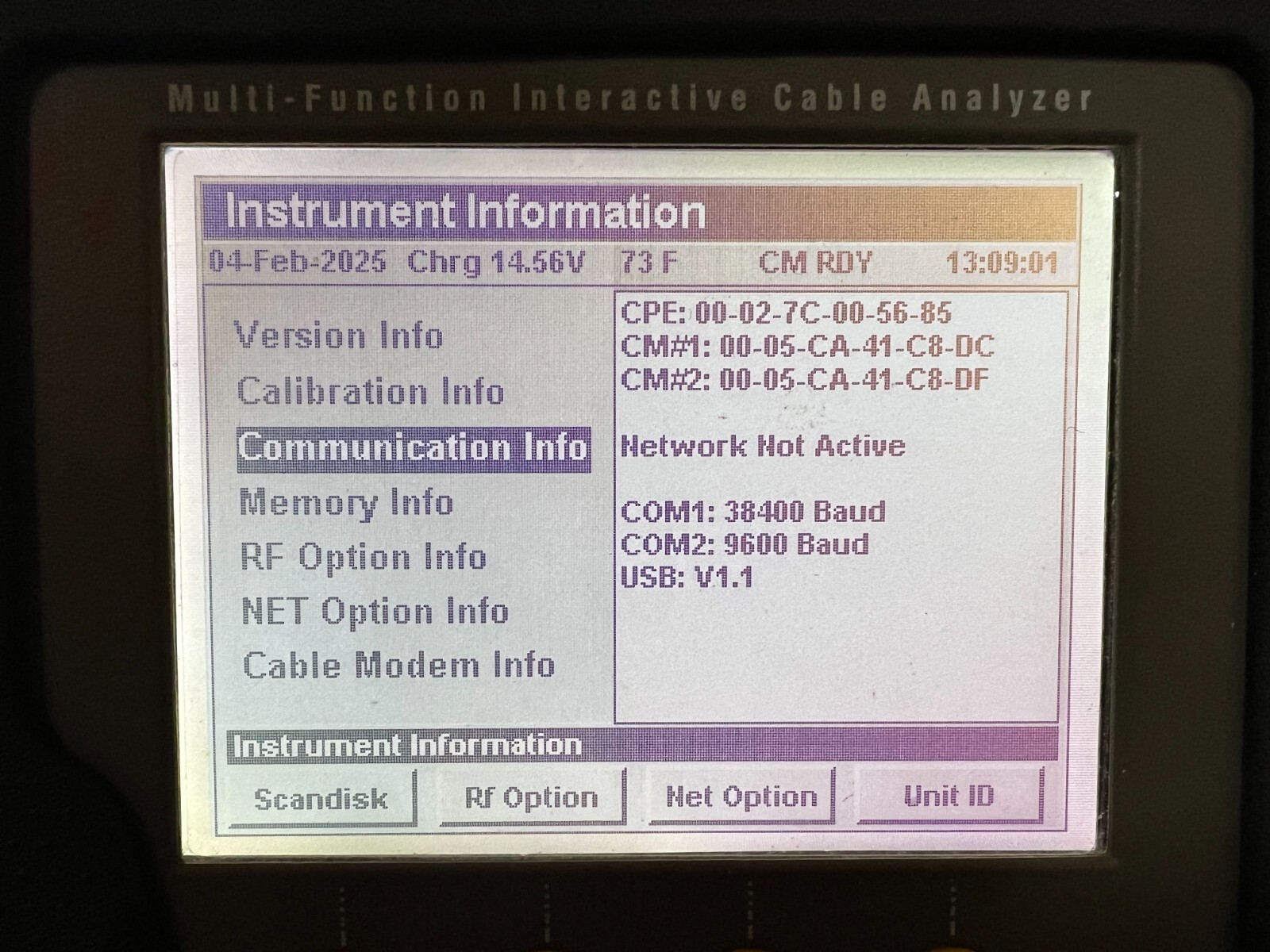 Trilithic 860DSPi Multi-Function Interactive Cable Analyzer