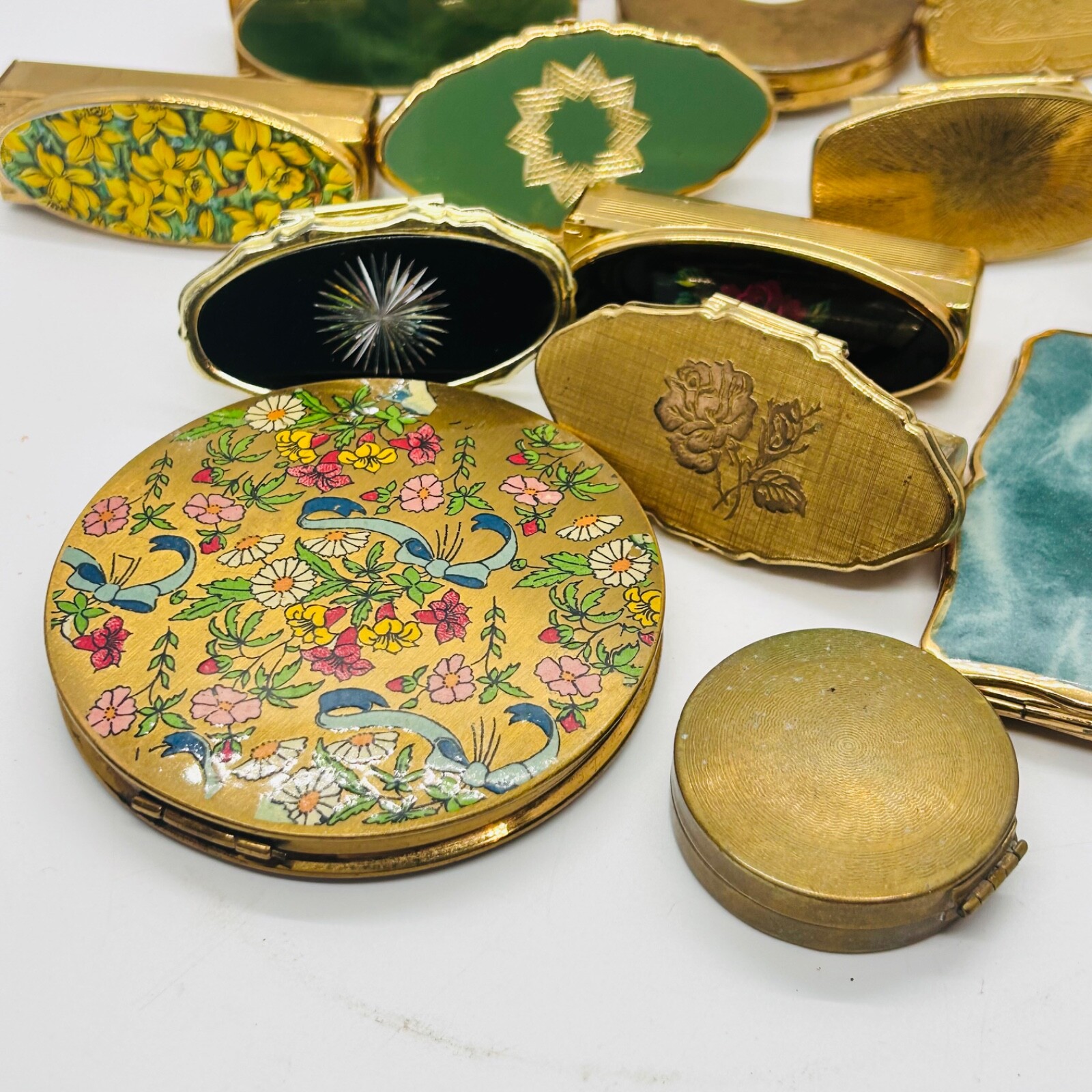 Vintage Compact Mirror and Lipstick Holders Joblot 00003170 eBay