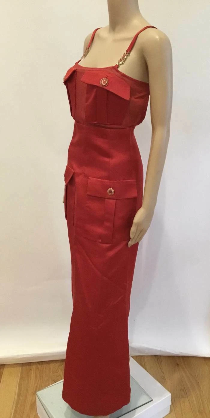 ABITO VINTAGE GIANNI VERSACE FW 1996 PURO IMPREZIOSITO TAGLIA 38