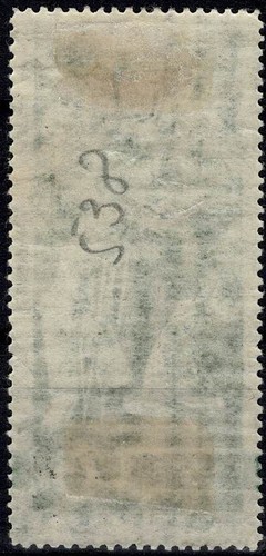 1935 Russia URSS Propaganda Against The War 15K Green Used MF77939 - Picture 2 of 2