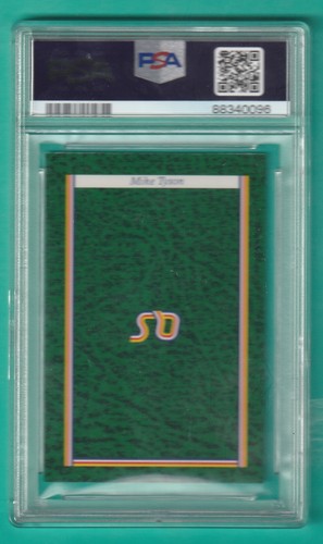 Mike Tyson - 1987 A Question Of Sport Rookie RC - PSA 9 Boxing - Picture 2 of 2