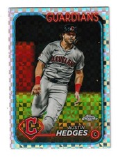 2024 Topps Chrome Update X-Fractors #USC123 Austin Hedges Cleveland Guardians
