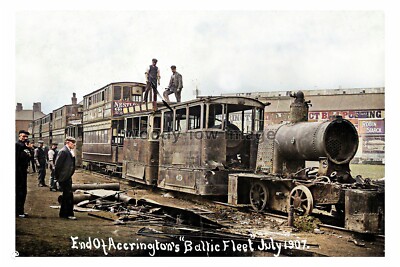 ptc0543 - Accrington Breaking up the Baltic Fleet, Lancashire - Print 6x4