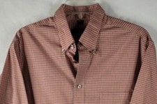 Kenneth Cole Large Mens Long Sleeve Button Down Shirt 100 Cotton