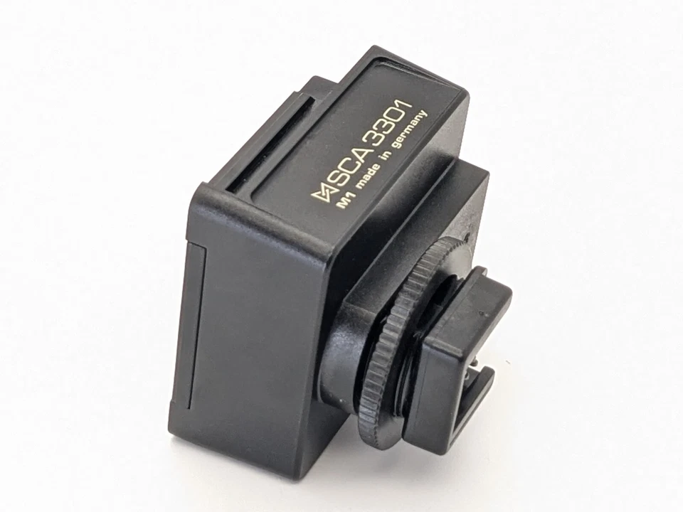 [COMO NUEVO] Adaptador de flash de zapata caliente Mets SCA3301 M1 TTL AF para Minolta de Japón Foto 4 de 4