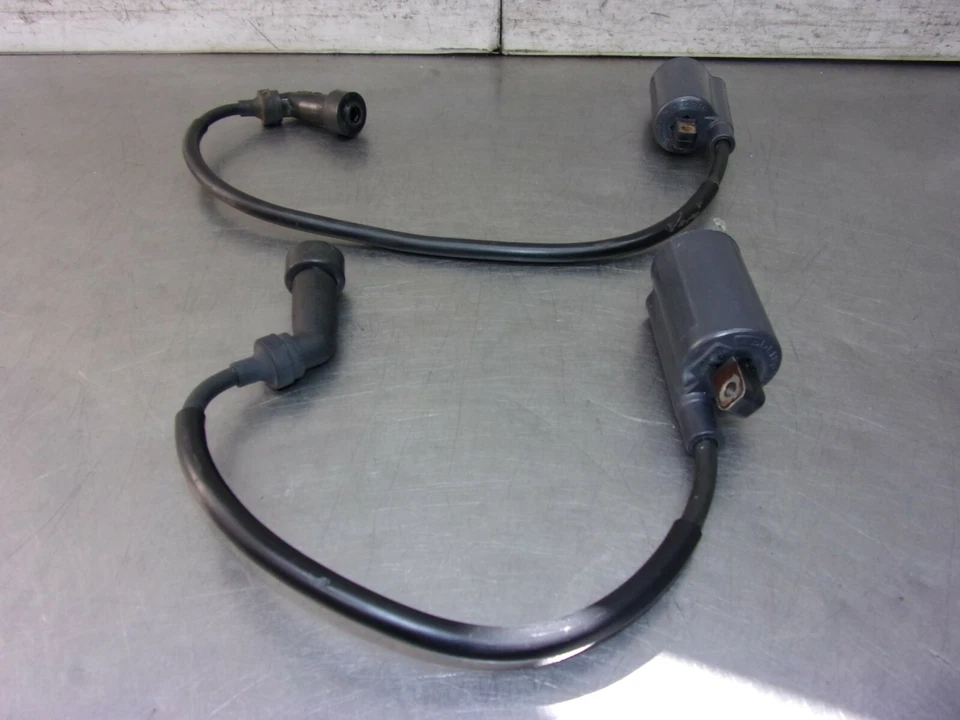 550 A YAMAHA VIRAGO VSTAR XV250 250 1996 CONJUNTO DE BOBINA FABRICANTE DE EQUIPAMENTO ORIGINAL (DOIS) - Imagem 3 de 4