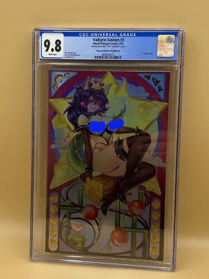 Valkyrie Saviors #3 CGC 9.8 Bowsette Cosplay Topless Variant Foil 10/11