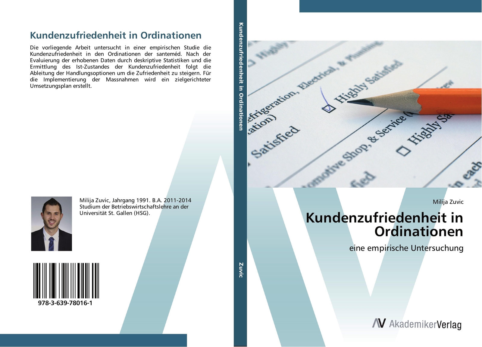 Thumbnail - Milija Zuvic | Kundenzufriedenheit In Ordinationen | Taschenbuch |
