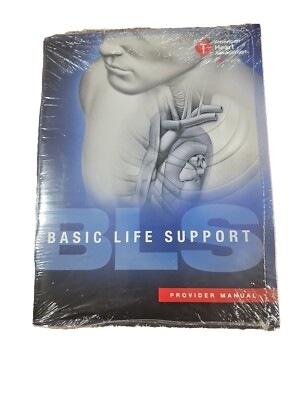 Basic Life Support Provider Manual by American Heart Association Staff (2015,...