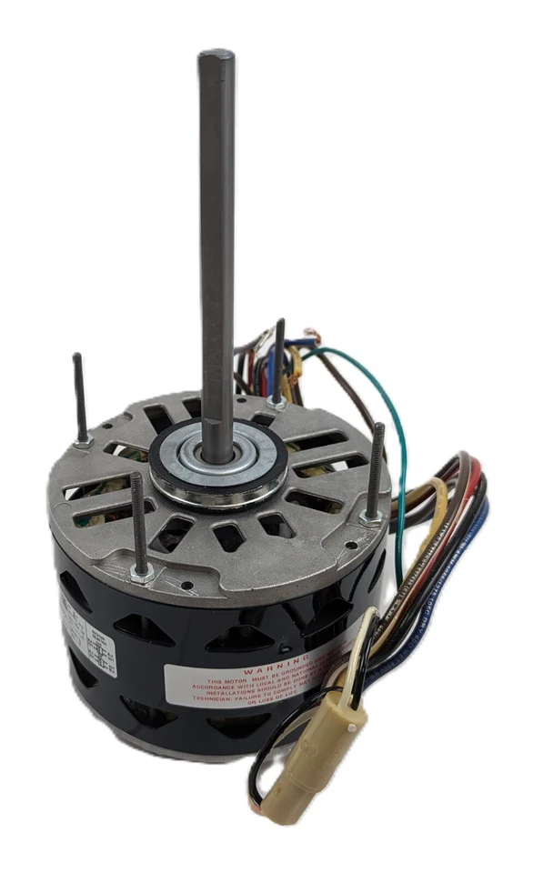 Century 7FD1016 Direct Drive Blower Motor 1/6HP 1075RPM 3Speed 277V 0.8A PH1 NEW - Image 2 of 4