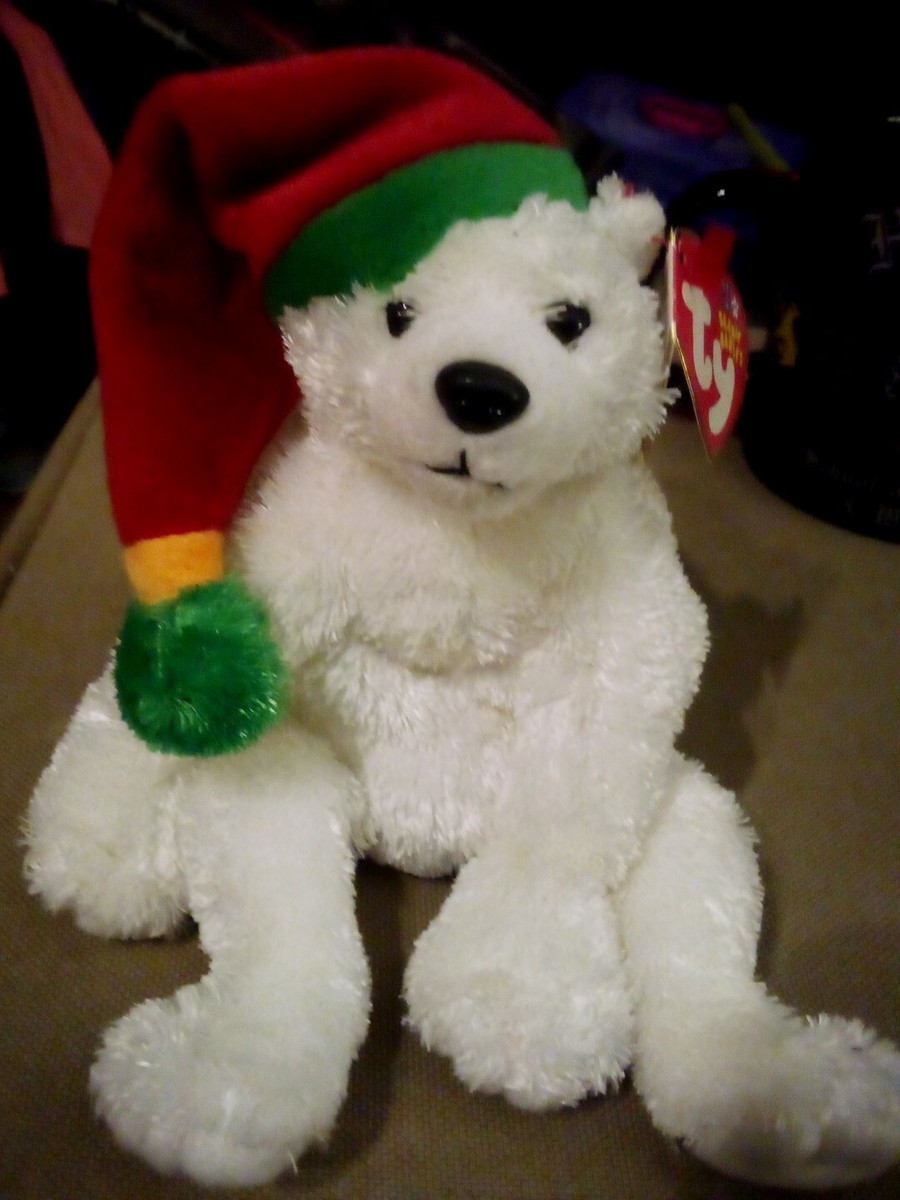 Ty Beanie Baby Snowdrift the Bear Bday December 29, 2002 Ty