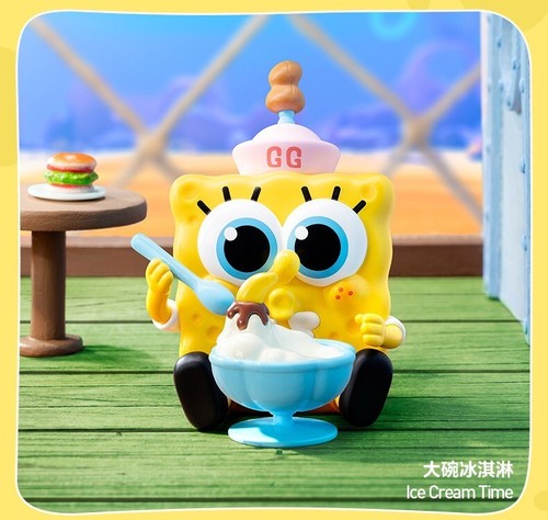 POP MART SpongeBob SquarePants Blind Box Action Figures Gift Ornaments NEW - Picture 13 of 24
