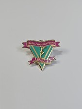State Championships Gymnastics Level 4 Lapel Pin