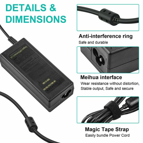 19V TV Charger Adapter Power for Samsung A4819FDY UN32J400DAFXZA