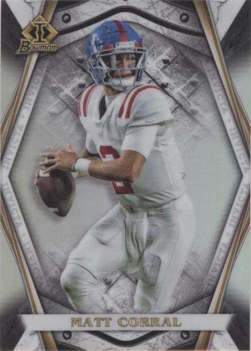 2021-22 Bowman University Matt Corral #BI-4 - 1 of 2