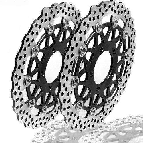 Brake Disc Rotor Fits For Kawasaki ZX-12R ZZR1400 GTR1400 2006-14 - Picture 7 of 13
