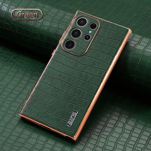 For Samsung Galaxy S24 S23 S22 Plus S21 FE Luxury Crocodile Print Phone Case - Picture 17 of 20