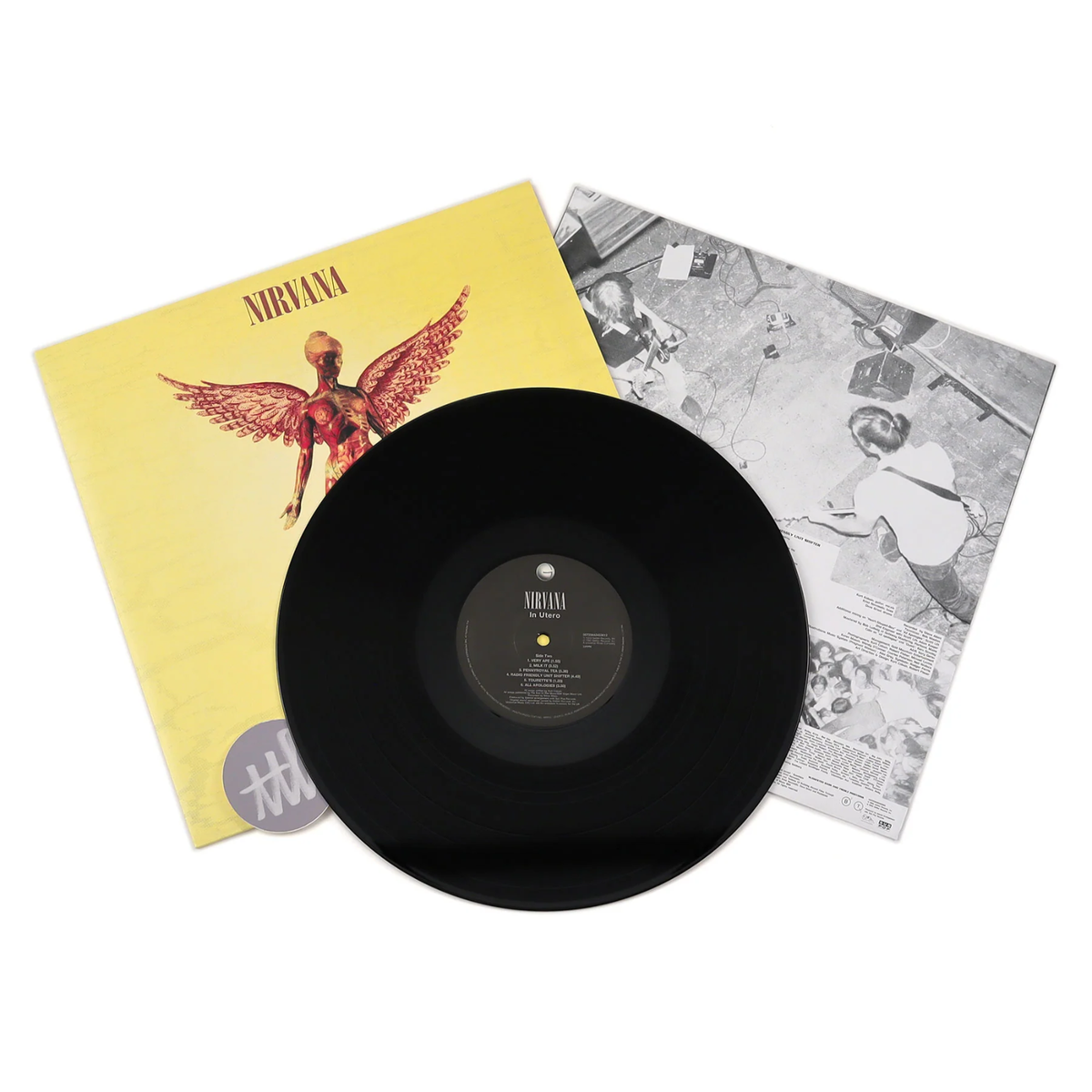 Nirvana : In Utero (180g Vinyl LP; 2015, Back To Black) New/Sealed
