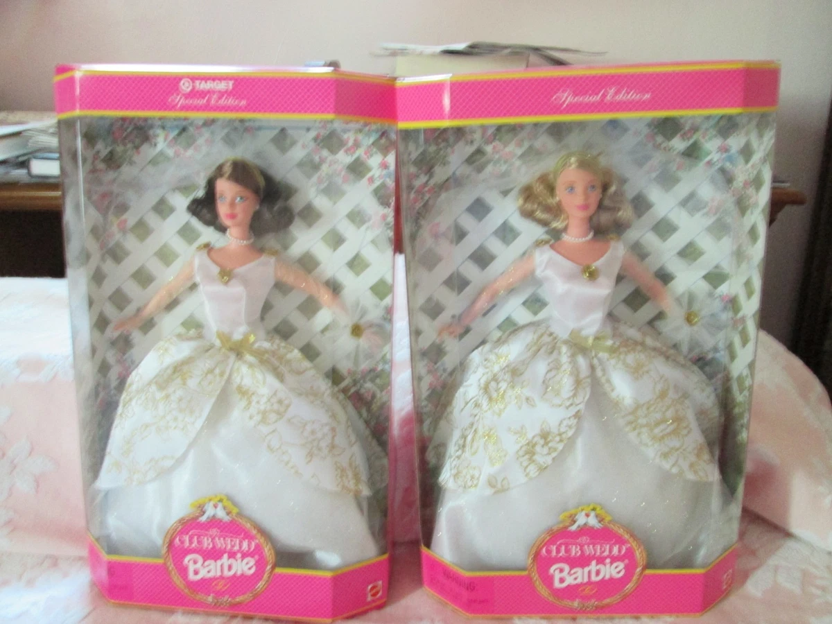 Mattel Barbie 1997 Year Manufactured Bridal Barbie Dolls & Doll