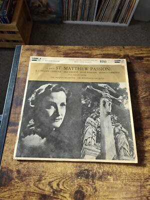 Bach - St Matthew Passion - Record 2 - Ace Of Clubs - Mono - UK - Dr Reginald