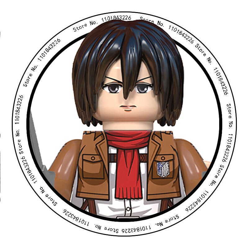 Lego Attack On Titan Mikasa