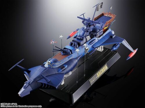 Space Pirate Captain Harlock GX-93 Pirate Battleship Arcadia Soul of Chogokin - Foto 2 di 9