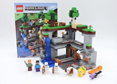 LEGO 21169 Minecraft The First Adventure 100% Complete With