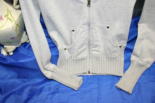 Self Esteem Girl's Gray Hoodie Sweatshirt Size Small shirt top jacket play Sale* - Picture 4 of 10