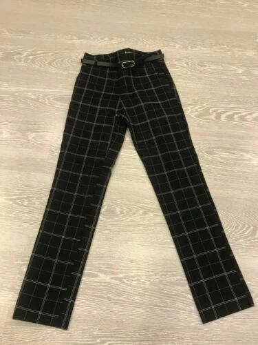 Stradivarius Black Trousers for Women