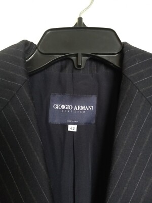 Giorgio Armani 　ジャケット 42 mani by giorgio armani SUIT JACKET BLAZER,42 L,wool & | eBay