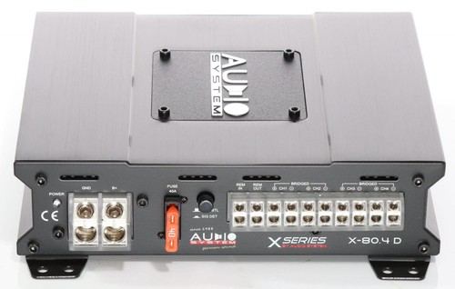 Audio System 6-Kanal Paket 4-Kanal X-80.4 D + 2-Kanal X-150.2 D Verstärker - Bild 4 von 12