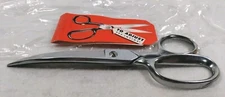 Clauss 8" Curved Blade Right Scissors/Shears  1328KBR Hot Hammer Forged Vintage