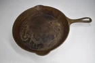 Vintage Griswold Large Logo Cast Iron Skillet 701 #7 Metal Kitchen Erie PA
