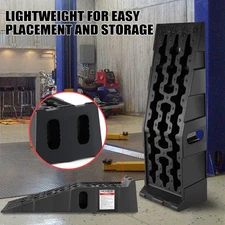 7 Ton Car Ramps Wheel Chocks Rubber Tire Ramps for easy transport 2 Pack