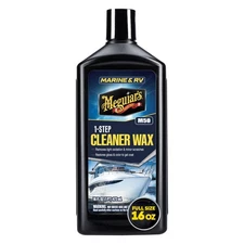 Meguiars Marine/RV Once Step Cleaner Wax M5016 - Professional-Grade Marine and
