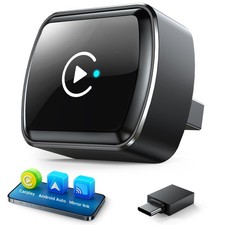 3 in 1 Mini Auto Wireless Adapter with Mirror Link Android Carplay Plug and Play