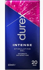 Image of Durex Intense Orgasmic Gel 10ml for Enhanced Pleasure & Sensation New & Original
