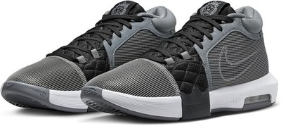 Nike LeBron Witness 8 Cool Grey Black Men's Basketball Shoes FB2239-004 Sizes