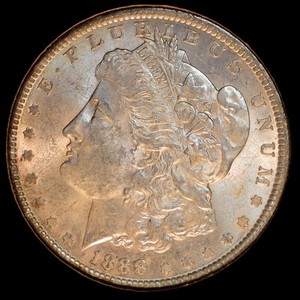 1888 P Morgan Silver Dollar $1 MS+++ BU UNC FREE SHIPPING - NO RESERVE