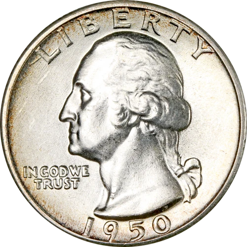 1950-P Washington Quarter