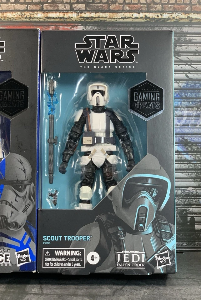 Star Wars Black Series Stormtrooper Commander Scout Trooper Juego Grandes Lote Foto 3 de 4