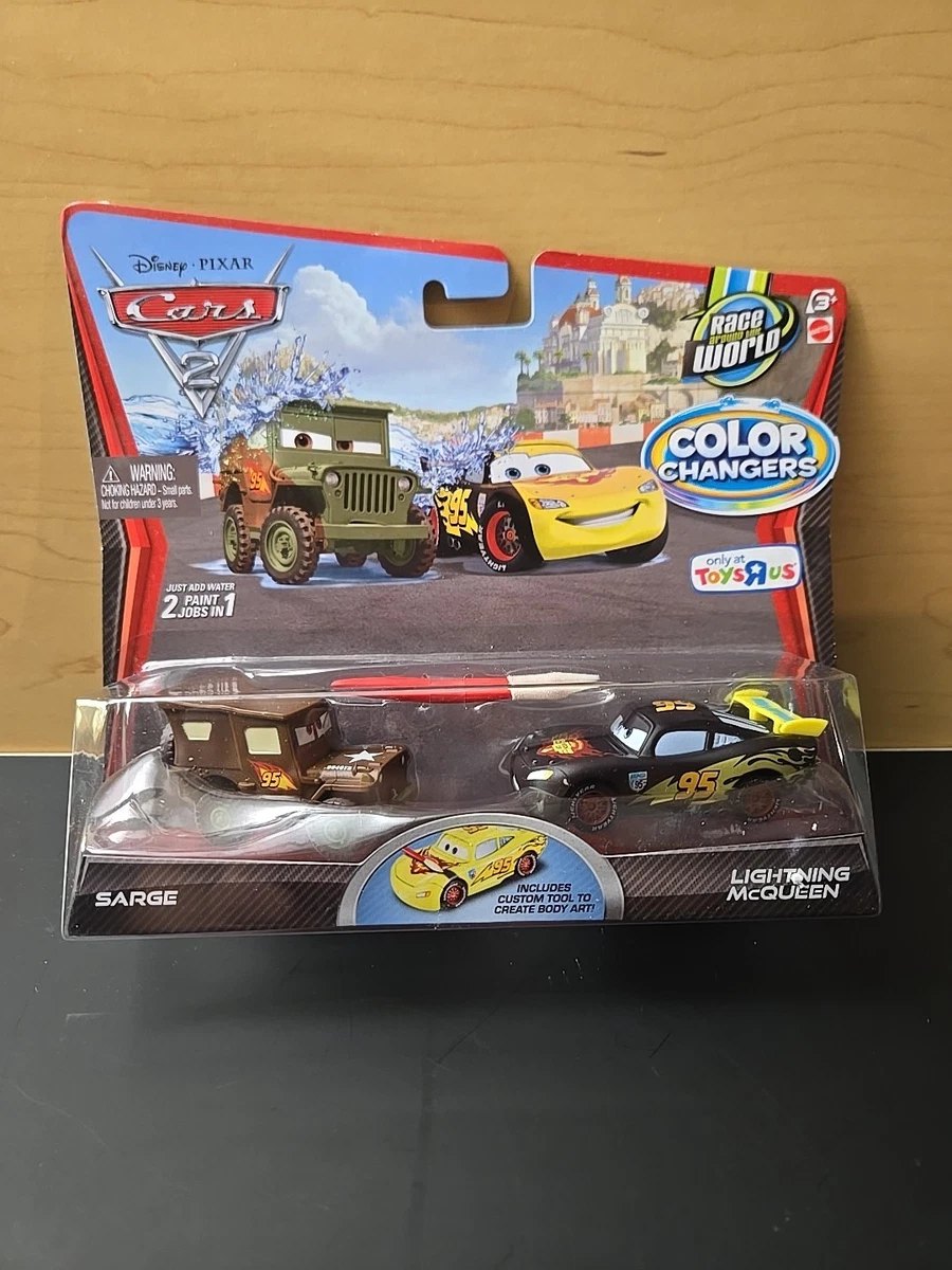 Disney Pixar Cars Color Changers 2 Pack Lightning McQueen and