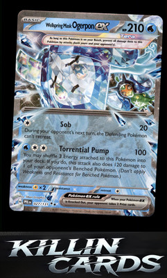 Wellspring Mask Ogerpon ex - 027/131 027/131 Pokemon Double Rare SV: Prismatic E