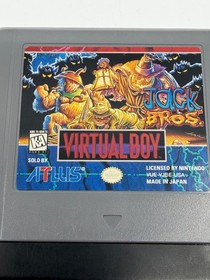 Atlus Jack Bros. Nintendo Virtual Boy 1995 Game with Manual Included