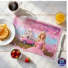 Personalised Placemat    Barbie  
